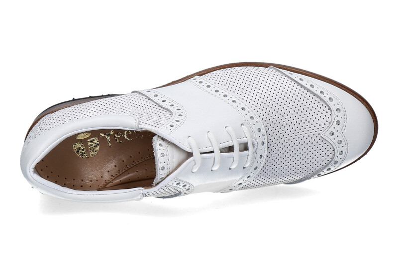 Tee Golf Shoes Damen- Golfschuh SUSY VITELLO BIANCO (41½)