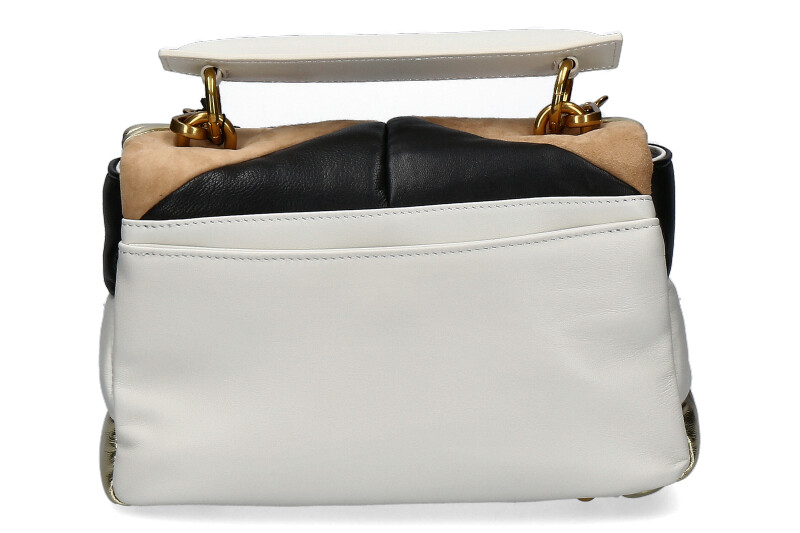La Carrie Handtasche AMITOLA STRIPES MULTI BEIGE La Carrie Handtasche AMITOLA STRIPES MULTI BEIGE