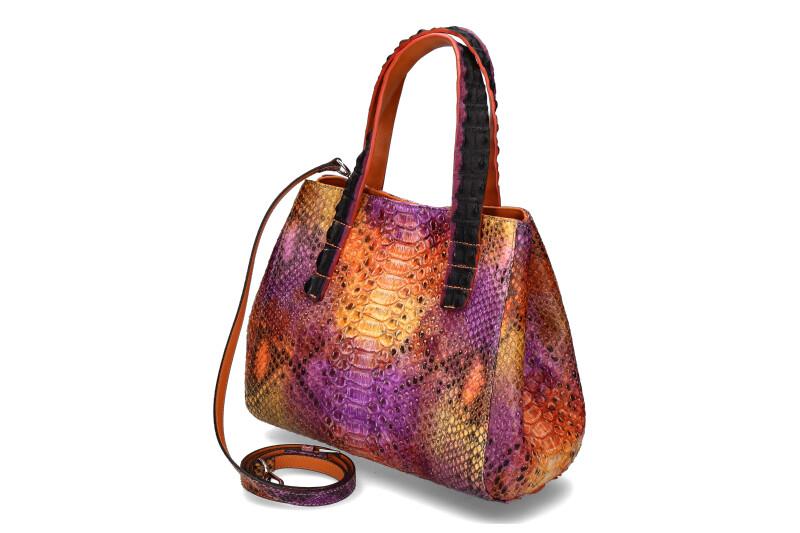 Biagini Shopper PITONE MULTICOLOR COCCO Biagini Shopper PITONE MULTICOLOR COCCO