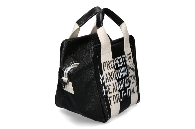 Manikomio Tasche LADY24 BLACK WHITE