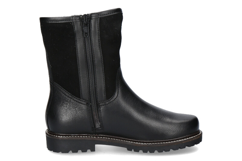 Dirndl + Bua Stiefelette gefüttert PANIOLO VELOUR SCHWARZ (40) Dirndl + Bua Stiefelette gefüttert PANIOLO VELOUR SCHWARZ (40)