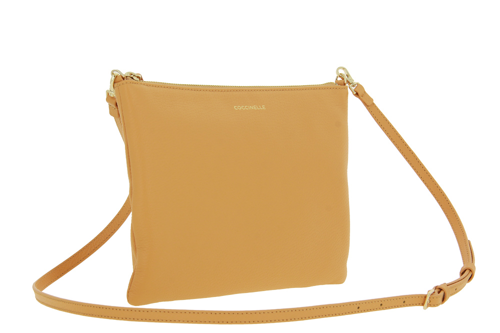 Coccinelle Clutch MINI BAG GRAIN APRICOT