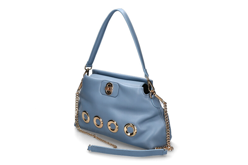 La Carrie Schultertasche THE EYE SQUARE MEDIUM LEATHER JEANS La Carrie Schultertasche THE EYE SQUARE MEDIUM LEATHER JEANS