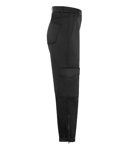 Cambio hose KARO LUMINOUS SATIN STRETCH -black