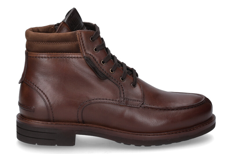 Galizio Torresi Boots gefüttert VITELLO KING COGNAC