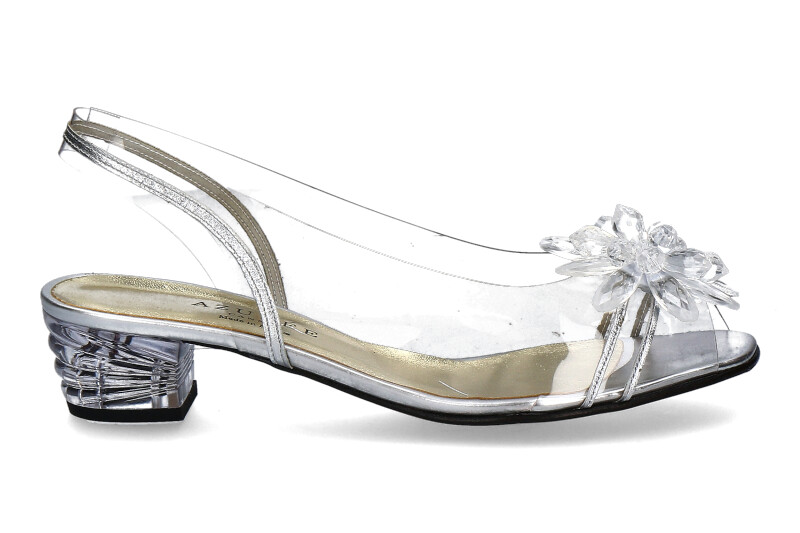 Azuree Cannes Sandalette MACADA METAL ARGENT MOTF CRISTAL (39) Azuree Cannes Sandalette MACADA METAL ARGENT MOTF CRISTAL (39)