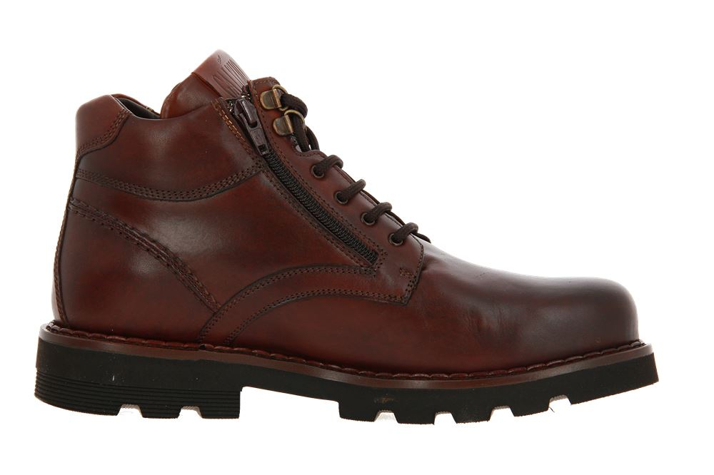 Galizio Stiefelette gefüttert VITELLO KING COGNAC (43)