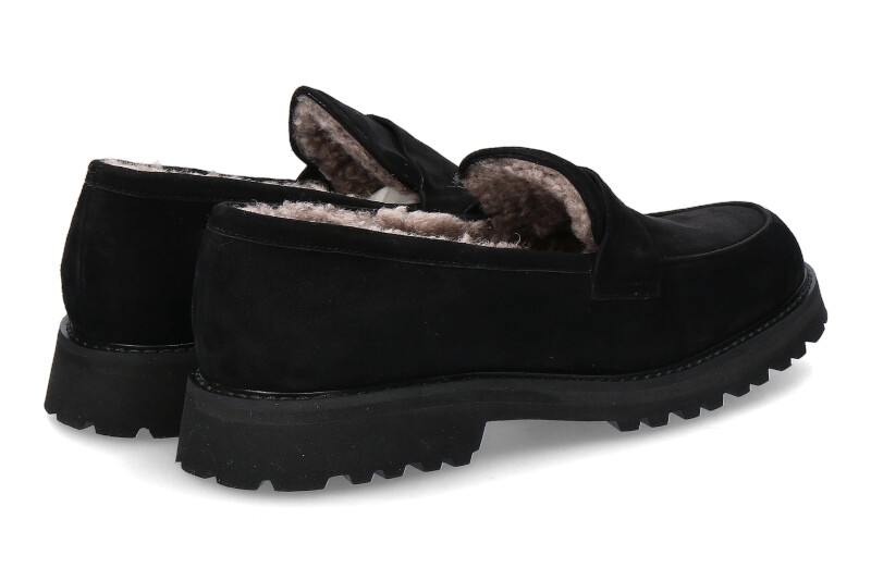 Unützer Slipper gefüttert CAMOSCIO NERO AGNELLO NUTRIA (37 ) Unützer Slipper gefüttert CAMOSCIO NERO AGNELLO NUTRIA (37 )