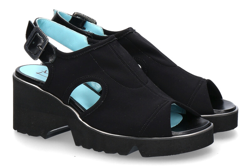 Thierry Rabotin Keilsandale BIRKIN NAPPA NERO (39½) Thierry Rabotin Keilsandale BIRKIN NAPPA NERO (39½)