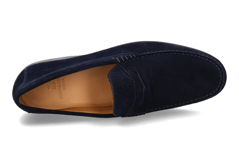 Ludwig Reiter Mokassin PENNY LOAFER NAVY  (42)