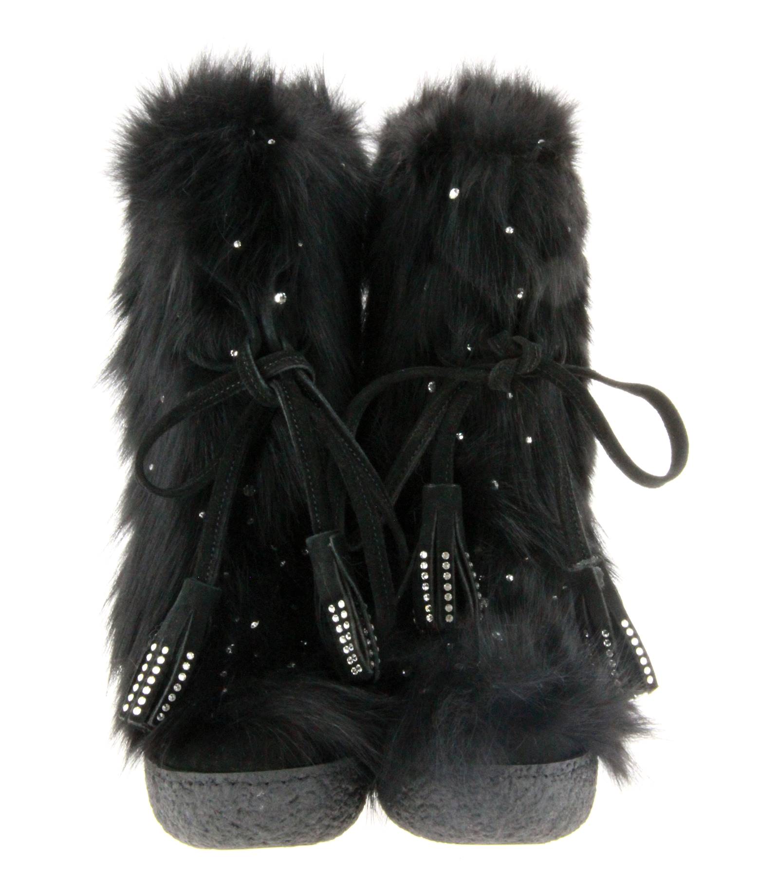 Diavolezza Fellstiefel BLACK FOX SWAROVSKI  (39)