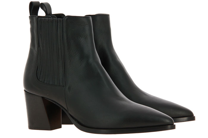 Pomme D'Or Stiefelette SETA NERO CUOIO NERO (39½) Pomme D'Or Stiefelette SETA NERO CUOIO NERO (39½)