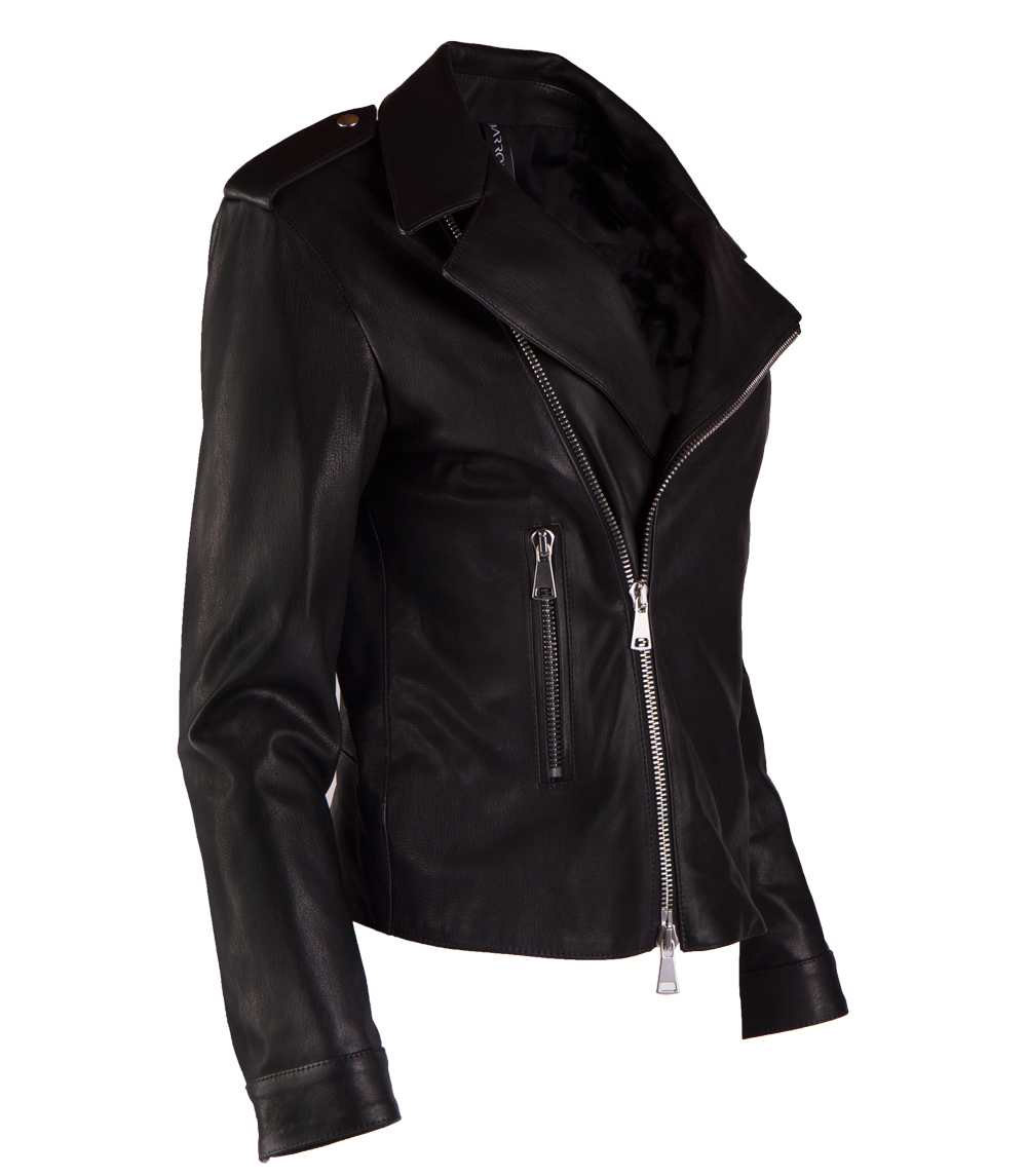 Barron Turner Bikerjacke BONEY CLASSIC NERO LAVATO