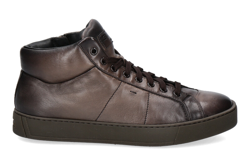 Santoni High Top Sneaker NAPPA BROWN (41½)