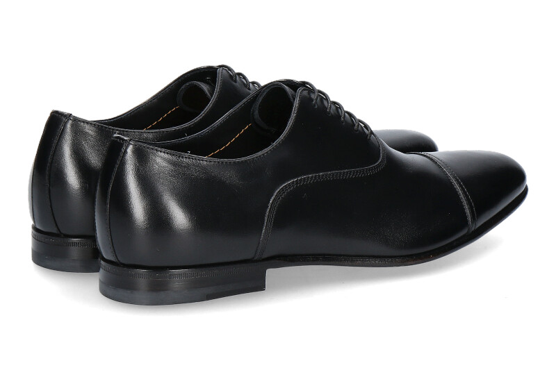 Santoni Schnürer NAPPA NERO (41½)