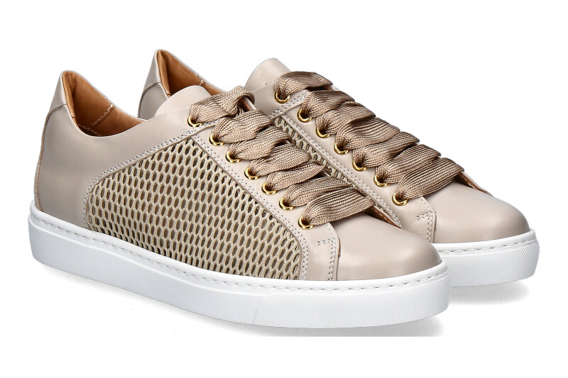 Camerlengo Sneaker GALAXI TORTORA TESSUTO RETE BEIGE