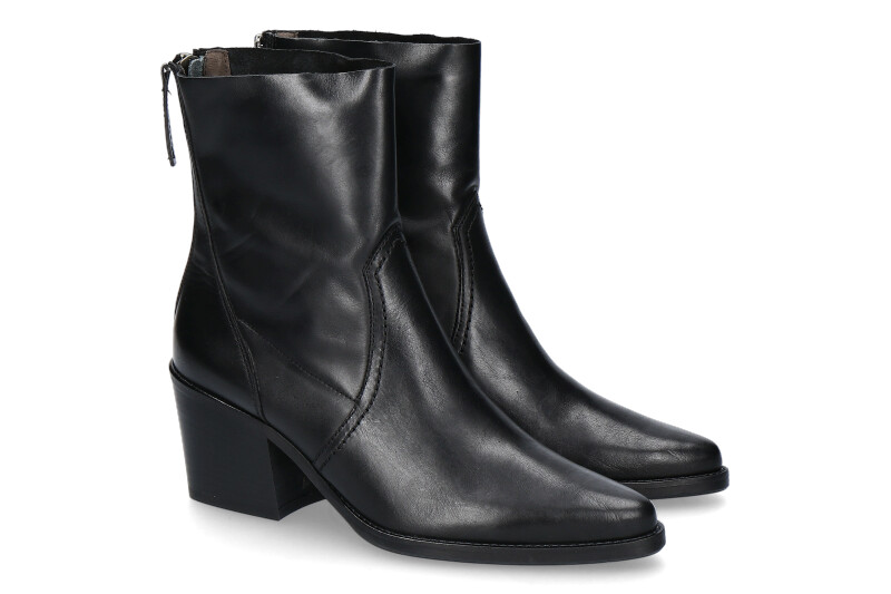 Paul Green Boots CLASSIC CALF- schwarz