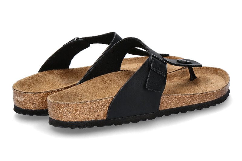 Birkenstock Zehensteg GIZEH NORMAL BIRKO-FLOR BLACK Birkenstock Zehensteg GIZEH NORMAL BIRKO-FLOR BLACK