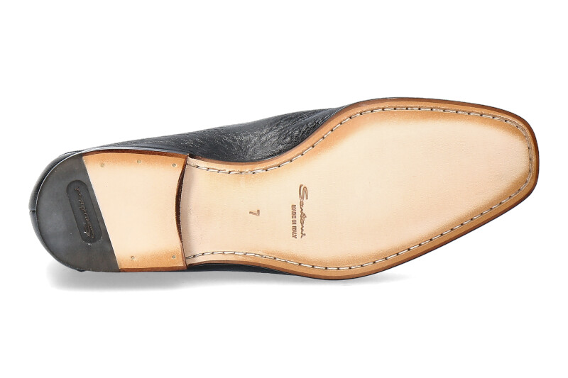 Santoni Slipper MCAG LEATHER BLACK (46) Santoni Slipper MCAG LEATHER BLACK (46)