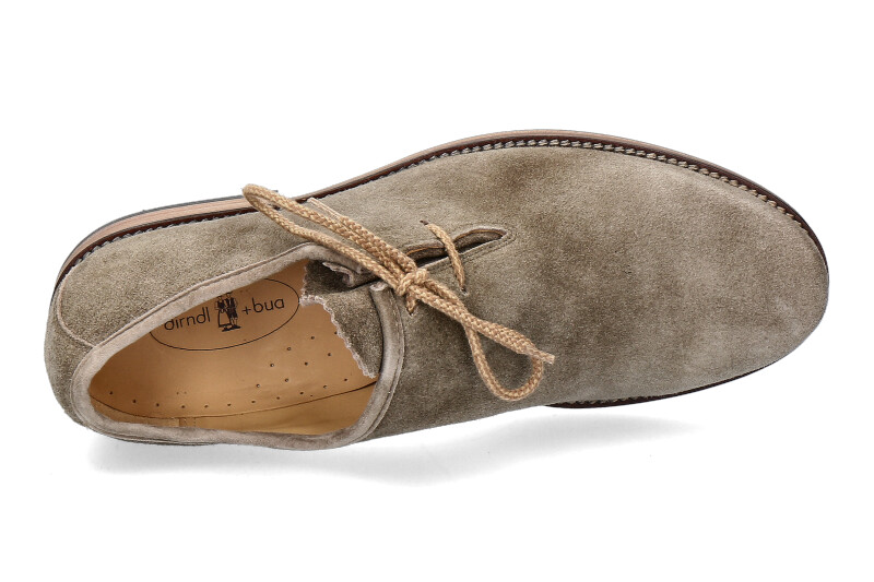Dirndl + Bua Trachtenschuh ANTIKBOCK TAUPE (43) Dirndl + Bua Trachtenschuh ANTIKBOCK TAUPE (43)