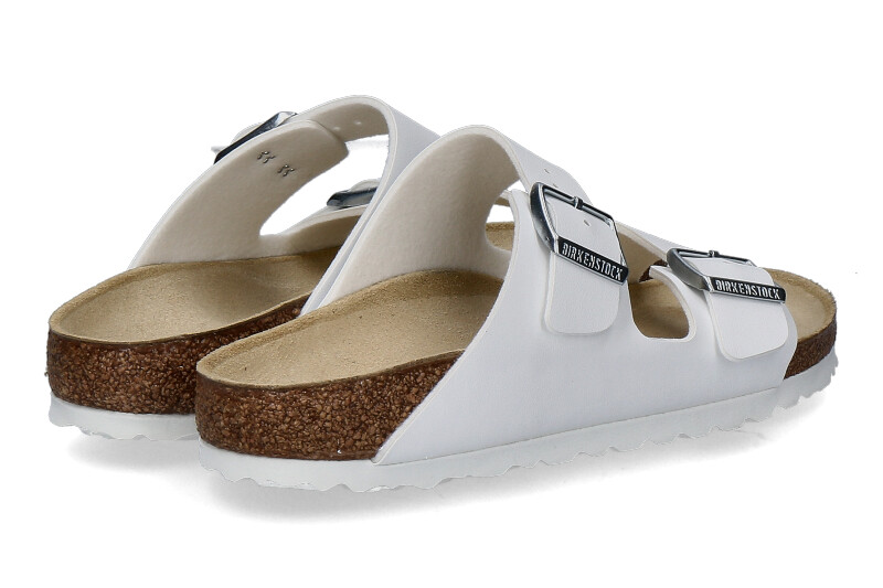 Birkenstock Pantolette ARIZONA SCHMAL BIRKO-FLOR WEIß (39) Birkenstock Pantolette ARIZONA SCHMAL BIRKO-FLOR WEIß (39)