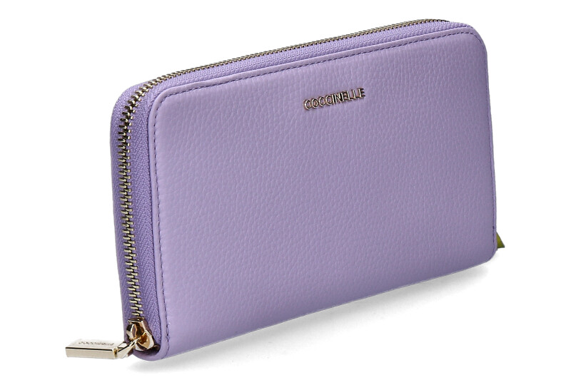 Coccinelle Portemonnaie METALLIC SOFT LAVENDER Coccinelle Portemonnaie METALLIC SOFT LAVENDER