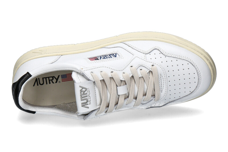 Autry Sneaker LOW MAN LEATHER WHITE/BLACK (42) Autry Sneaker LOW MAN LEATHER WHITE/BLACK (42)