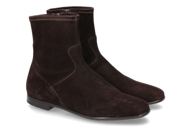 Truman's Stiefelette CAMOSCIO MORO (35)