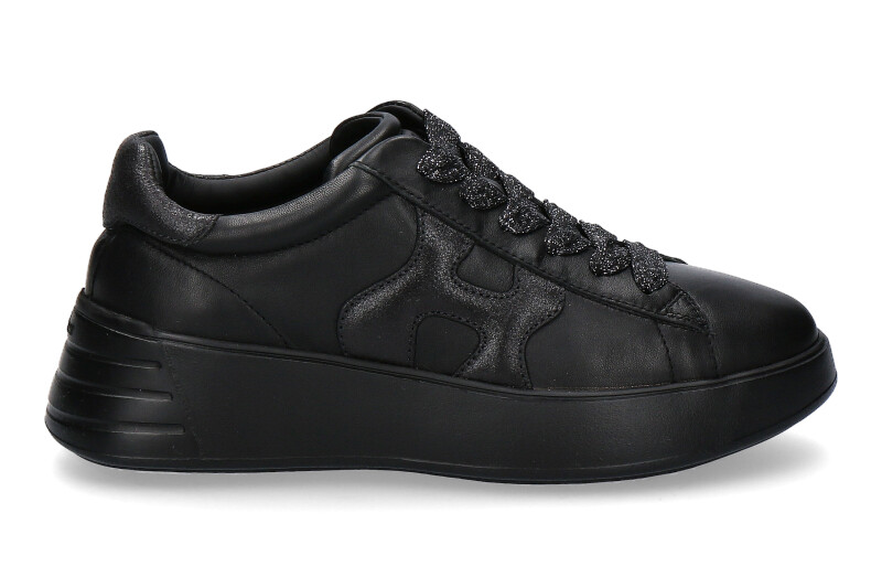 Hogan Sneaker REBEL H562 ALLACCIATO H NERO