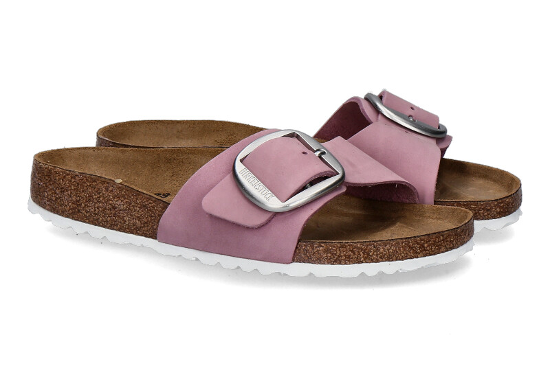 Birkenstock Pantolette BIG BUCKLE MADRID SCHMAL- orchid