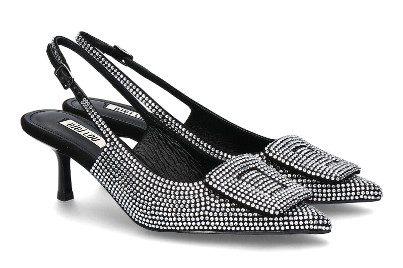 Bibi Lou Slingpumps POZNAN PLATA- silber