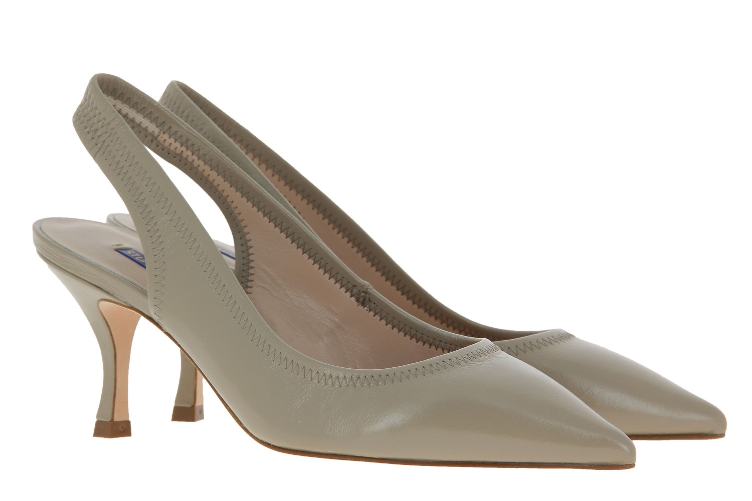 Stuart Weitzman Slingpumps ODETTE STONE GLEAMING TRIPON (38½)