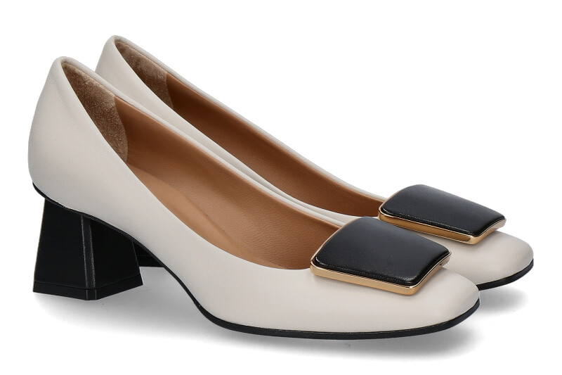 Roberto Festa Pump BRIGID NAPPA CREAM