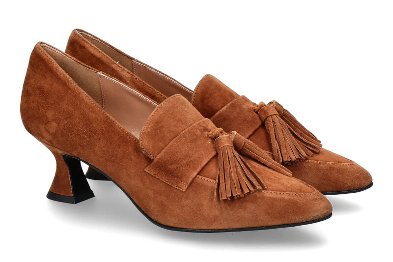 Satus Pumps AMALFI -brandy