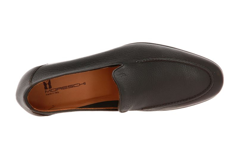 Moreschi Slipper GUANTO MARRONE SCURO CUOIO (40½) Moreschi Slipper GUANTO MARRONE SCURO CUOIO (40½)