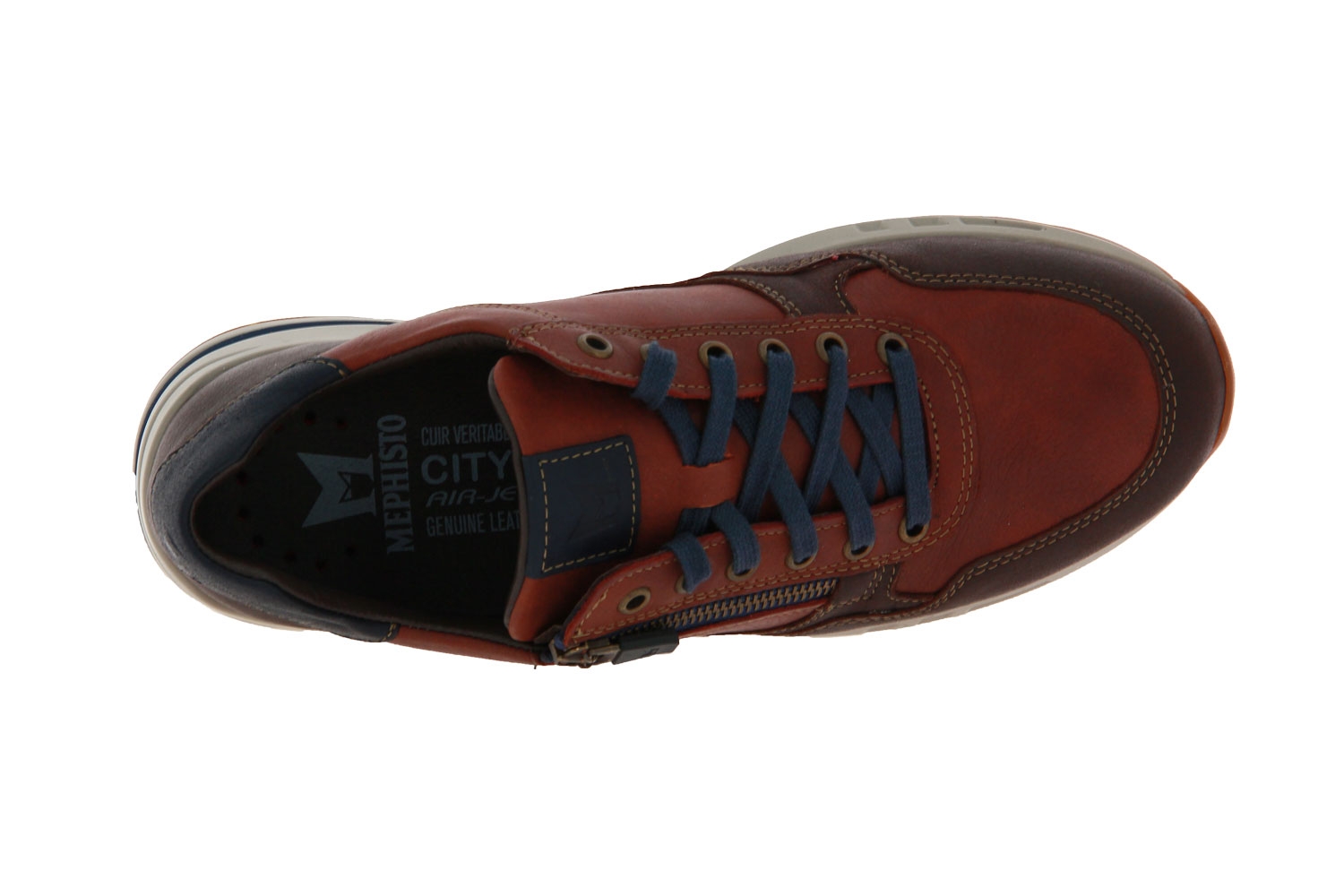 Mephisto Sneaker BRADLEY VELOURSPORT DARK BROWN (41)