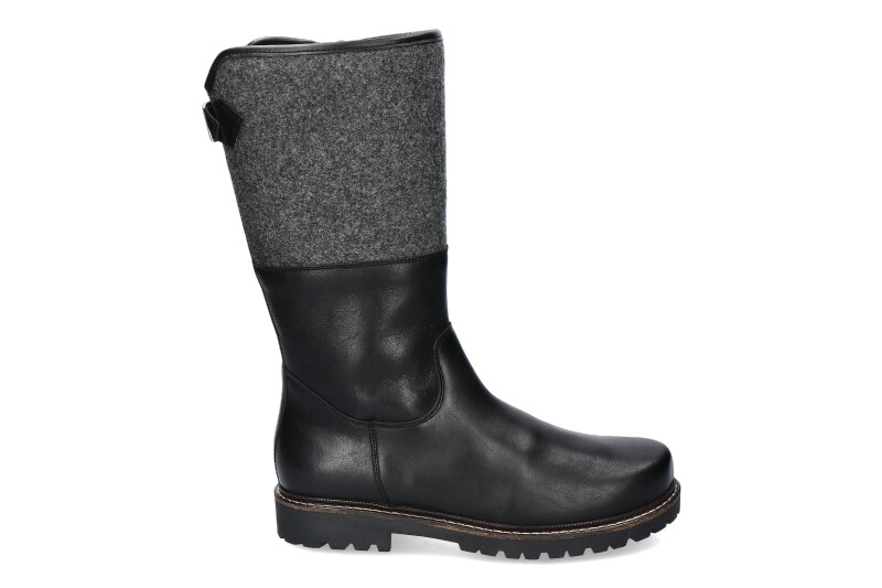 Dirndl + Bua Stiefel gefüttert PANIOLO LODEN SCHWARZ DUNKELGRAU (40) Dirndl + Bua Stiefel gefüttert PANIOLO LODEN SCHWARZ DUNKELGRAU (40)