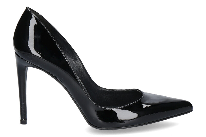 Stuart Weitzman Pumps CURVIA BLACK PATENT (42)