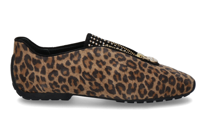 Mania Slipper CAMOISCO LEOPARDINO SWAROVSKI (38)