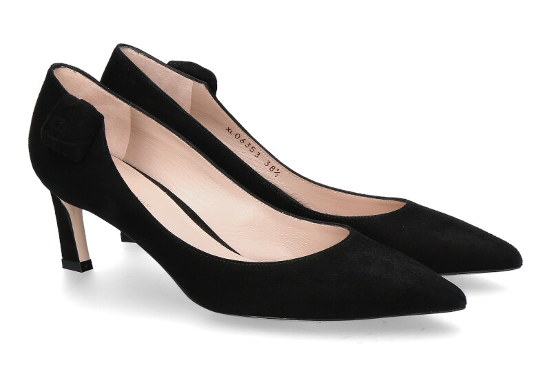 Stuart Weitzman Pumps BLACK SEDA SUEDE (38)