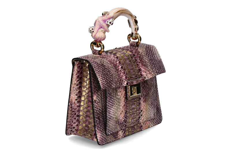 Biagini Henkeltasche STARFISH FUXIA LILAC PITONE Biagini Henkeltasche STARFISH FUXIA LILAC PITONE