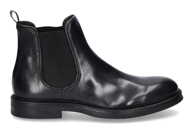 Corvari Chelsea Boots DIVER CRUST - nero 