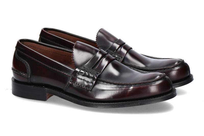 Church's LOAFER TUNBRIDGE BOOKBINDER BURGUNDY (43)