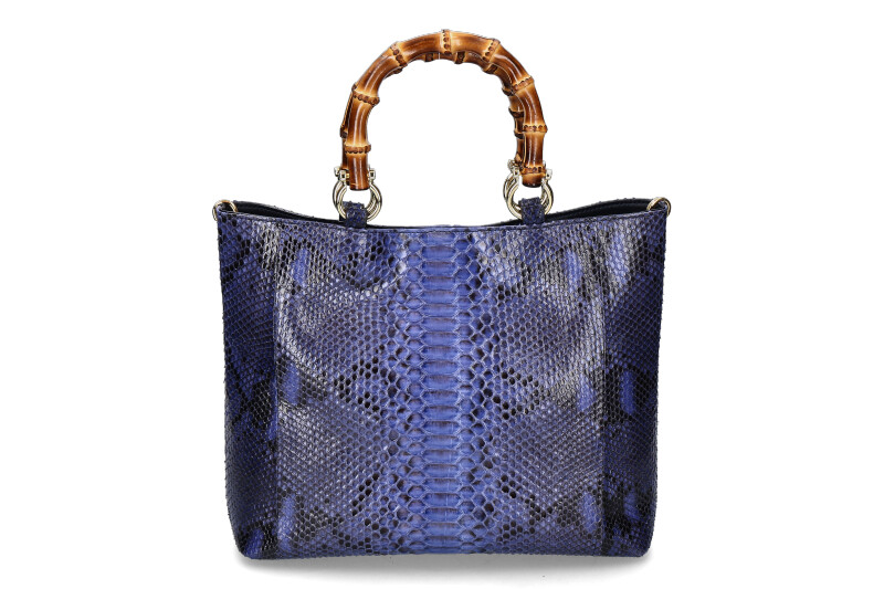 Biagini Henkeltasche 9024 BLU PITONE- blau