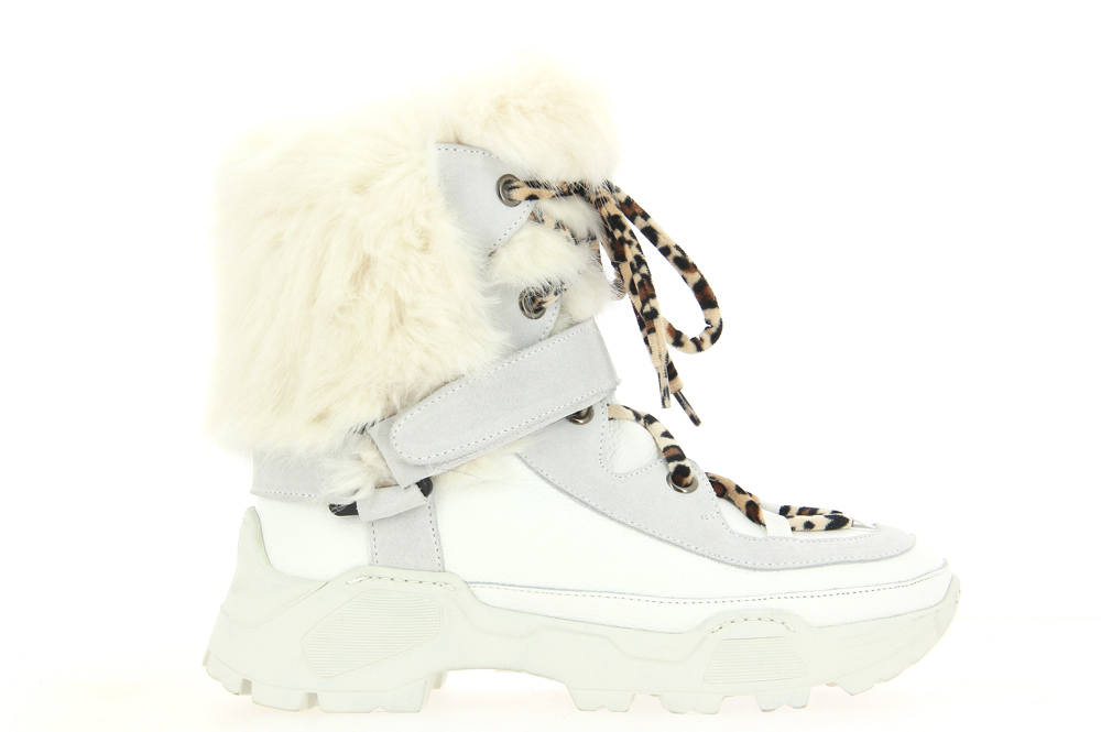 Diavolezza Bootie 2028 BIANCO FAUX FUR