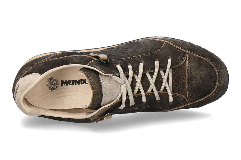 Meindl Sneaker BELLEVILLE ANTIKBRAUN VELOUR CAPRA (47)