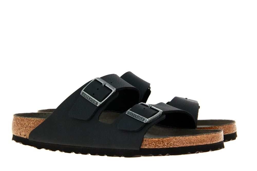 Birkenstock Pantolette ARIZONA SCHMAL DESERT SOIL BLACK (40) Birkenstock Pantolette ARIZONA SCHMAL DESERT SOIL BLACK (40)