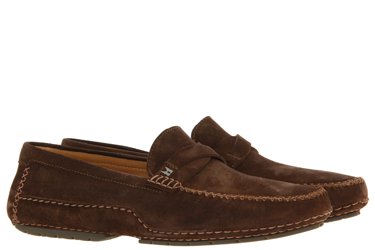 Moreschi Loafer BAVIERA MARRONE SCURO