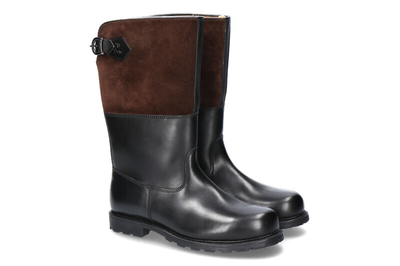 Ludwig Reiter Stiefel MARONIBRATER SCHWARZ BRAUN